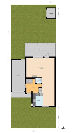 Floorplan - Beukenhof 47, 8212 EG Lelystad