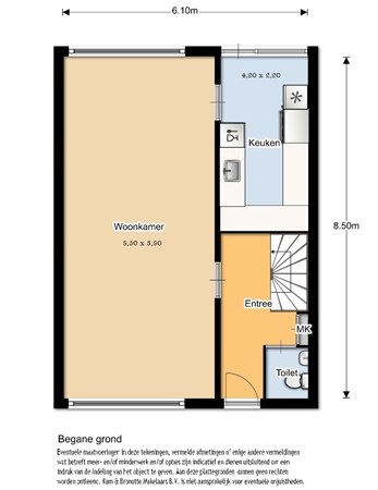 Floorplan - Bongerd 15, 8212 BA Lelystad