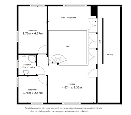 Floorplan - Buitenplaats 34, 8212 AJ Lelystad