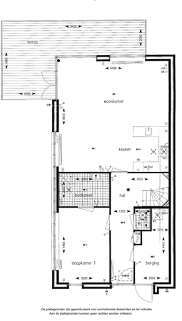 Floorplan - Kopenhagenlaan 88, 8232 RE Lelystad