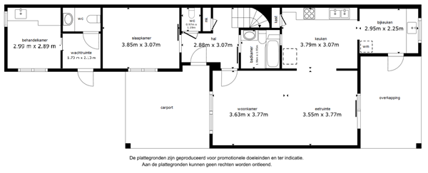 Floorplan - Schoener 12 23, 8243 TD Lelystad