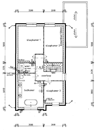 Floorplan - Wederiklaan 107, 8245 LD Lelystad