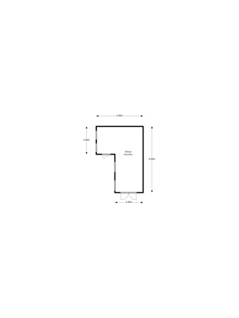 Floorplan - Birdielaan 121, 8241 AV Lelystad