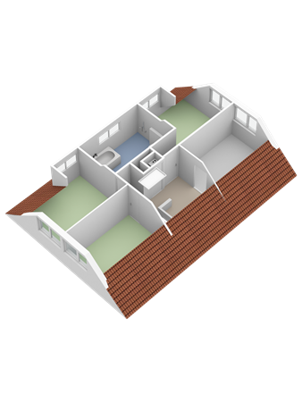 Floorplan - Buitenplaats 70, 8212 AK Lelystad