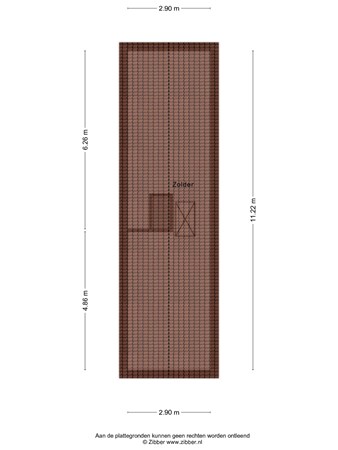 Floorplan - Buitenplaats 70, 8212 AK Lelystad