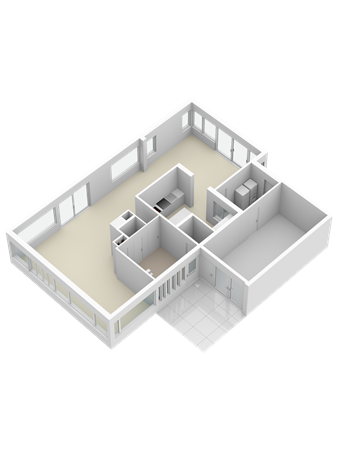 Floorplan - Buitenplaats 70, 8212 AK Lelystad