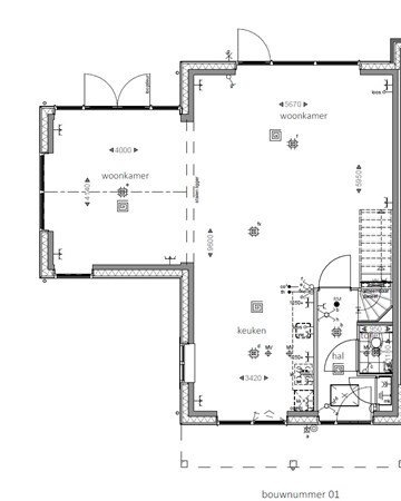 Floorplan - Pinksterbloemlaan 98, 8245 LA Lelystad