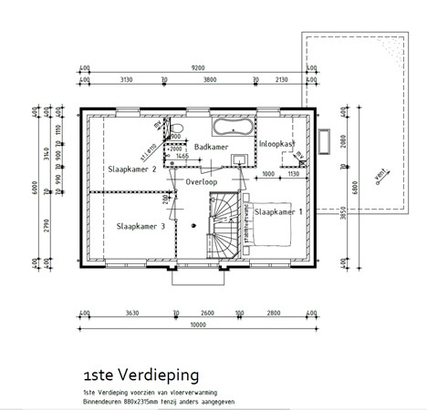 Floorplan - Het Everloo 59, 8219 DH Lelystad