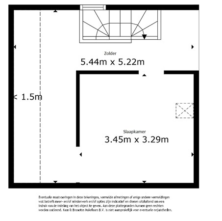 Floorplan - Gondel 34 1, 8243 DC Lelystad