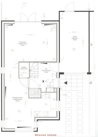 Floorplan - Galjoen 10 13, 8243 MH Lelystad