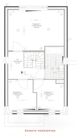 Floorplan - Galjoen 10 13, 8243 MH Lelystad