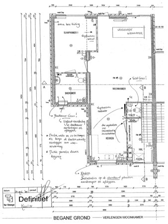 Floorplan - Westhoven 8, 8219 AH Lelystad