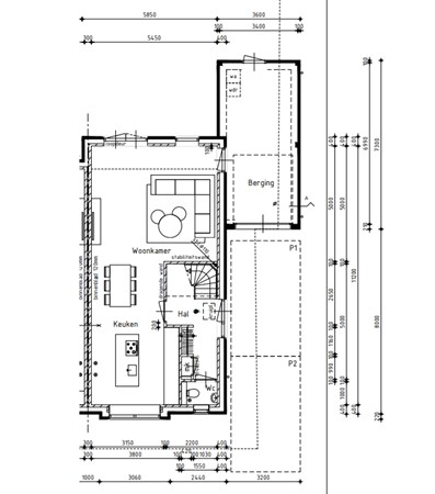 Floorplan - Klaproos 77, 8245 HB Lelystad