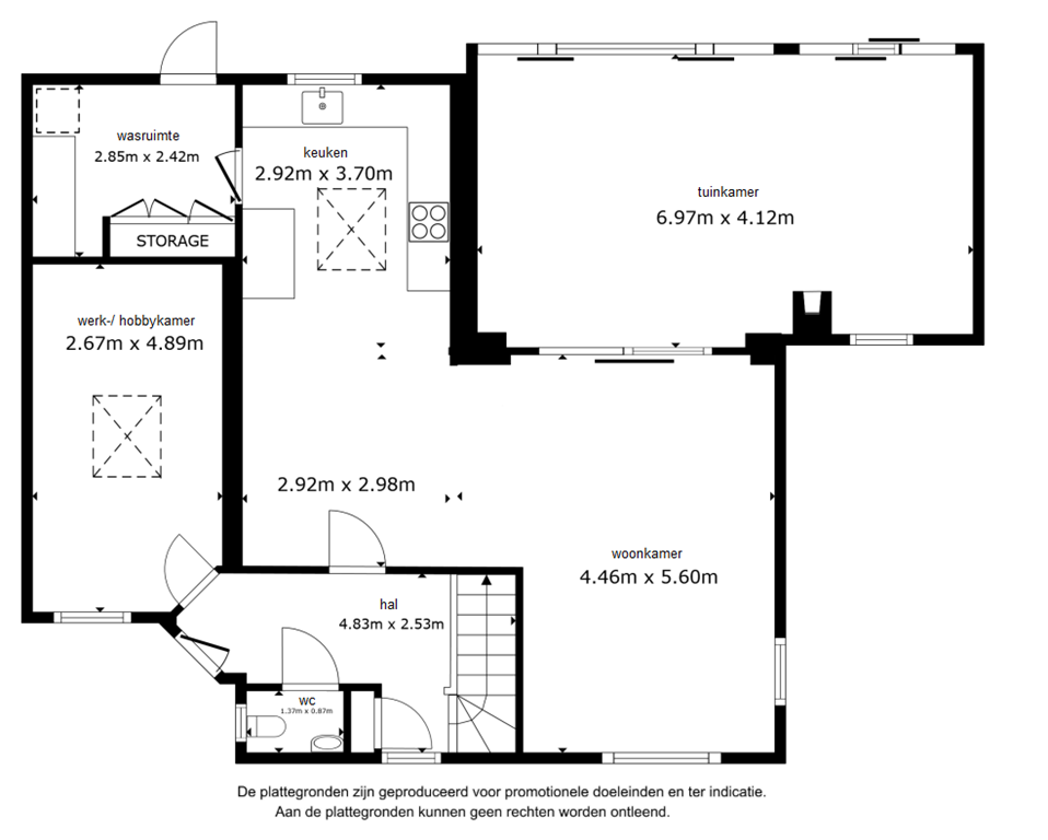 mediumsize floorplan