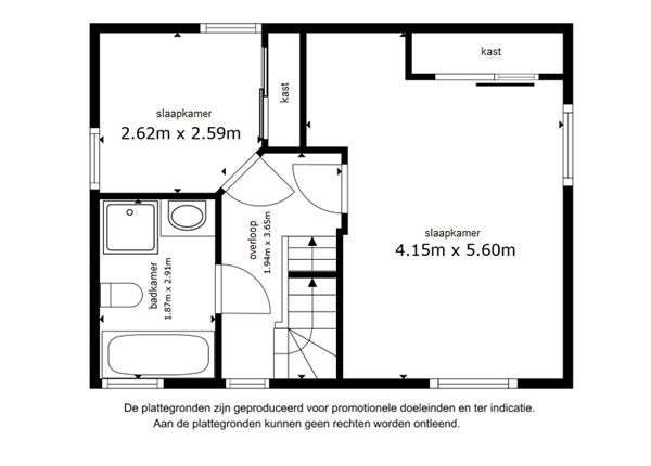 Floorplan - Gaasterland 8, 8245 CG Lelystad