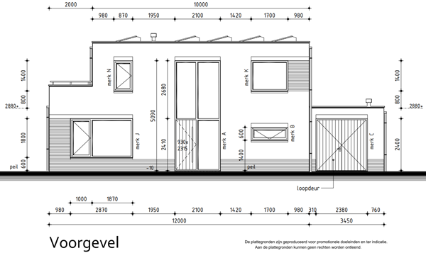 Floorplan - Parnassialaan 194, 8245 HD Lelystad