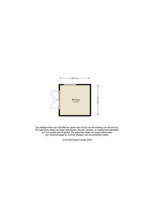 Floorplan - Hunsingo 24, 8245 DA Lelystad