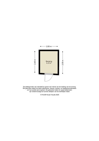 Floorplan - Schoonzicht 244, 8242 KH Lelystad