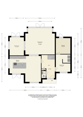 Floorplan - Roderveld 58, 8219 CB Lelystad