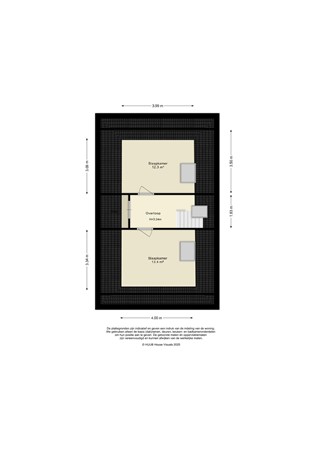 Floorplan - Roderveld 58, 8219 CB Lelystad