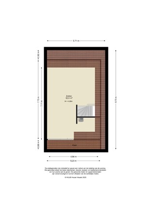 Floorplan - Galjoen 06 35, 8243 MP Lelystad