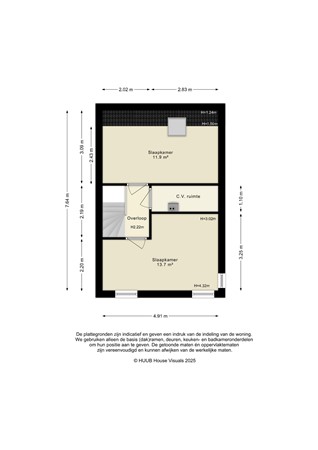 Floorplan - Assumburg 48, 8226 RB Lelystad