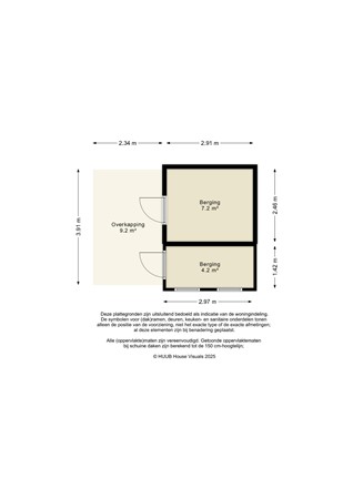 Floorplan - Rijnland 245, 8245 BJ Lelystad