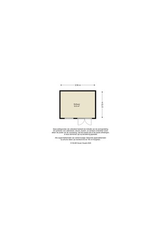 Floorplan - Marquette 27, 8219 AN Lelystad