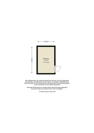 Floorplan - Gondel 13 36, 8243 BK Lelystad
