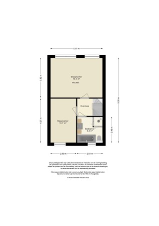 Floorplan - Volendamstraat 19, 8244 DT Lelystad
