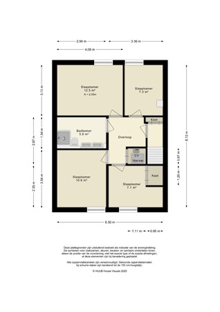 Floorplan - Gondel 27 22, 8243 CR Lelystad
