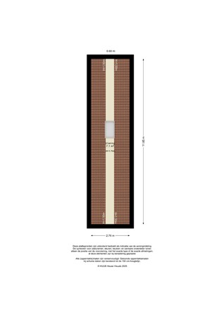 Floorplan - Landfort 96, 8219 AM Lelystad