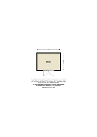 Floorplan - Landfort 96, 8219 AM Lelystad