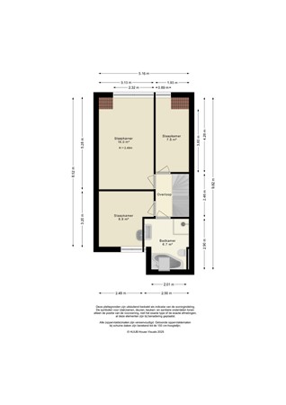 Floorplan - Griend 23 28, 8225 RX Lelystad
