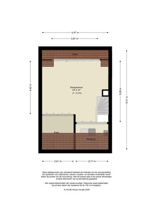 Floorplan - Botter 35 20, 8243 KE Lelystad