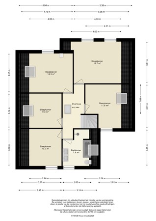 Floorplan - Beukenhof 217, 8212 EK Lelystad