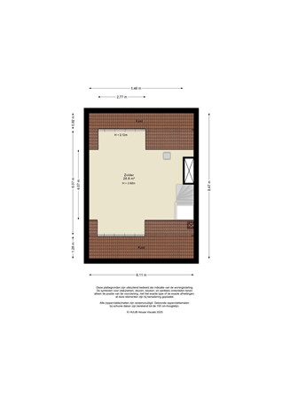 Floorplan - Plantage 125, 8212 VH Lelystad