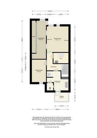 Floorplan - Zoom 20 27, 8225 KP Lelystad