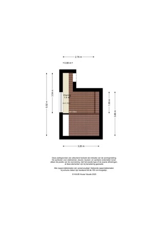 Floorplan - Zoom 20 27, 8225 KP Lelystad