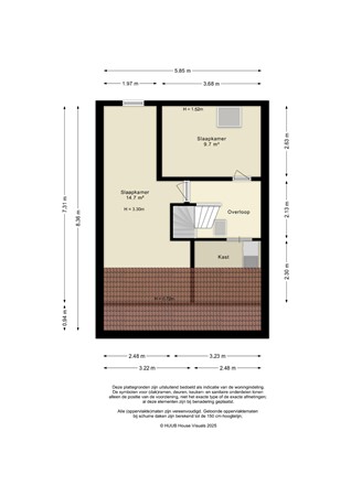 Floorplan - Bongerd 177, 8212 BK Lelystad