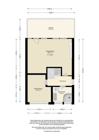 Floorplan - Bongerd 177, 8212 BK Lelystad