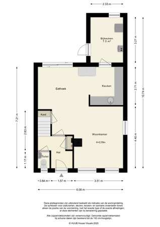 Floorplan - Jol 14 34, 8243 EM Lelystad