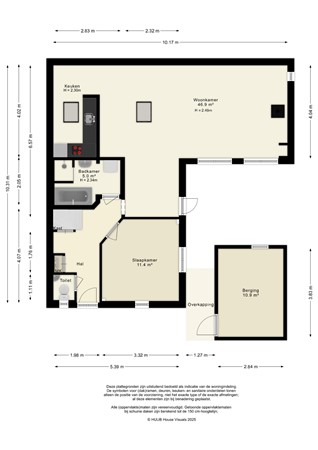 Floorplan - Horst 37 31, 8225 NW Lelystad