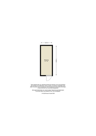 Floorplan - Kamp 11 13, 8225 DA Lelystad