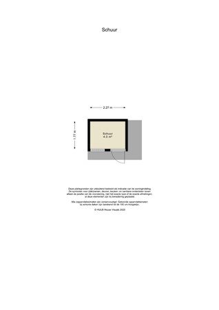 Floorplan - Schouw 49 11, 8232 XA Lelystad