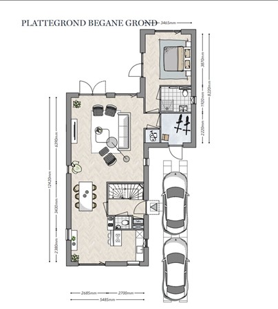 Floorplan - Duin en Water bnr 121 Levensloop-woning, 8242 RJ Lelystad