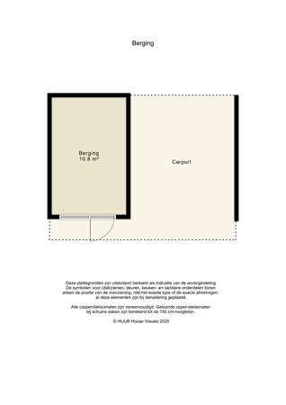 Floorplan - Langezand 19, 8223 WB Lelystad