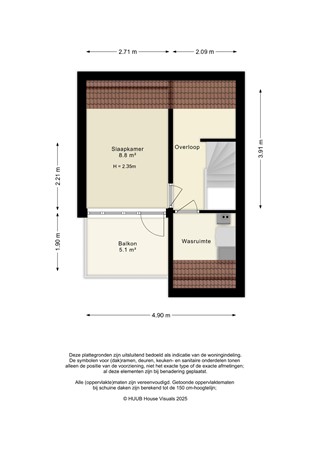 Floorplan - De Stelling 11 15, 8232 ED Lelystad