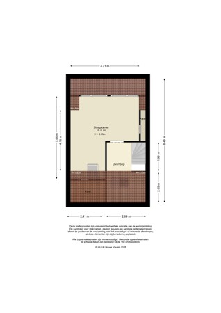 Floorplan - Punter 33 63, 8242 EP Lelystad
