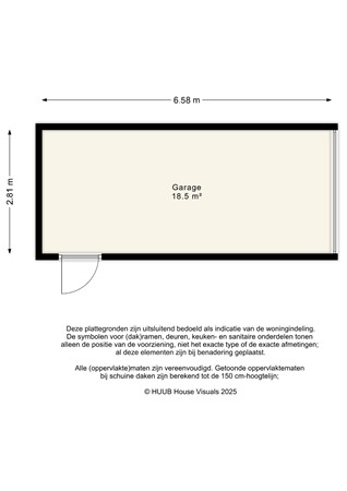 Floorplan - Parkwijklaan 93, 1326 DR Almere